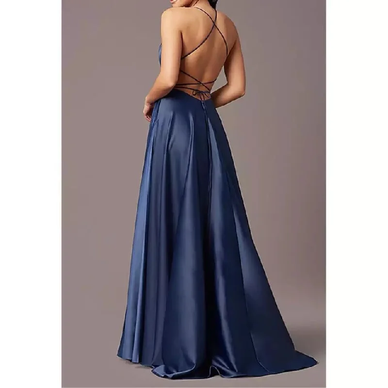 Maxi Dresses with Abstract Art Prints for a Unique StyleFashionSierra - Sexy Navy Blue Prom Dresses Maxi Dresses with Abstract Art Prints for a Unique StyleFashionSierra - Sexy Navy Blue Prom Dresses