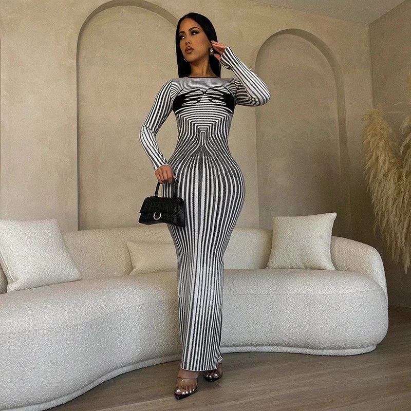 Retro Polka - Dot Maxi Dresses for a Nostalgic FeelCasual Vintage Printed Hand Human Sleeveless Beach Girls Long Dress Women Maxi Dress Retro Polka - Dot Maxi Dresses for a Nostalgic FeelCasual Vintage Printed Hand Human Sleeveless Beach Girls Long Dress Women Maxi Dress
