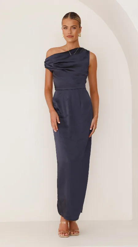 Short - Sleeved Shirt - Style Maxi Dresses for a Casual LookHarlowe Maxi Dress - Navy Short - Sleeved Shirt - Style Maxi Dresses for a Casual LookHarlowe Maxi Dress - Navy