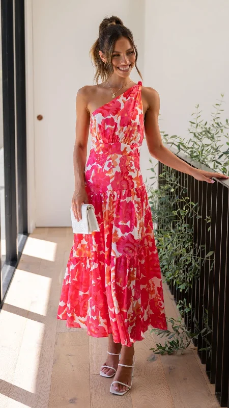 Maxi Dresses Paired with Crop Tops for a Trendy LookJayma Maxi Dress - Hot Pink Floral Maxi Dresses Paired with Crop Tops for a Trendy LookJayma Maxi Dress - Hot Pink Floral