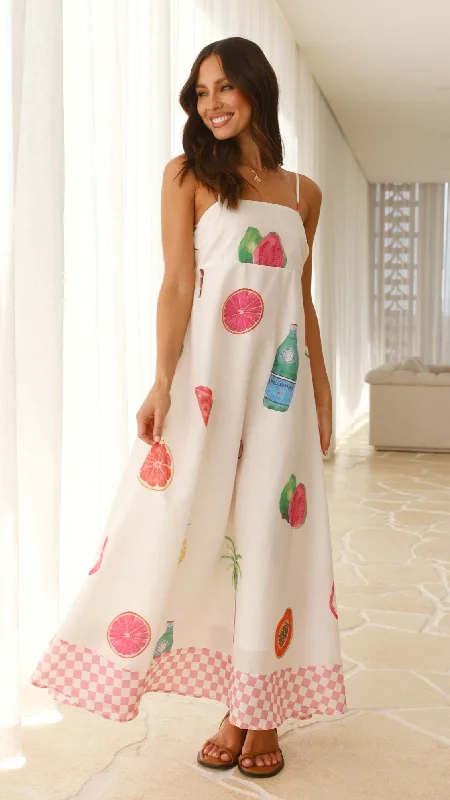 Maxi Dresses for College Graduation PhotoshootsMykonos Maxi Dress - Multi