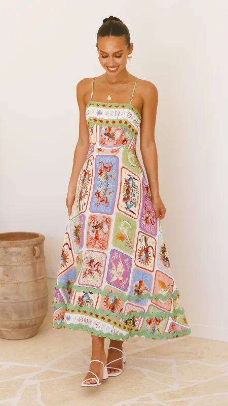 Maxi Dresses for High School Graduation CeremoniesOlicia Maxi Dress - Aztec Print