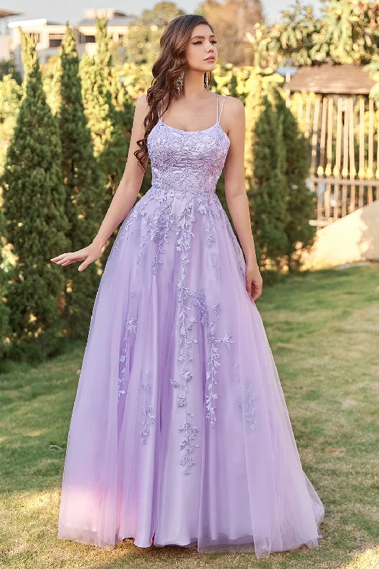 Dresses with Beaded Waistbands and Tiered Skirts for Ladies' Glamorous and Feminine LookPurple Tulle Prom Dress with Appliques Dresses with Beaded Waistbands and Tiered Skirts for Ladies' Glamorous and Feminine LookPurple Tulle Prom Dress with Appliques