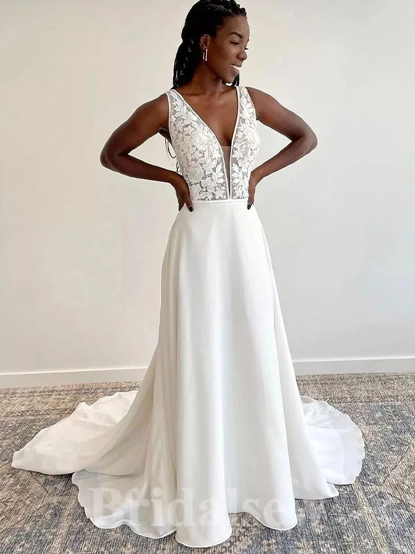 Feather - trimmed wedding dress for a romantic touchA-line Beach New Beat Lace Luxurious Classic Elegant Vintage Long Wedding Dresses WD399 Feather - trimmed wedding dress for a romantic touchA-line Beach New Beat Lace Luxurious Classic Elegant Vintage Long Wedding Dresses WD399