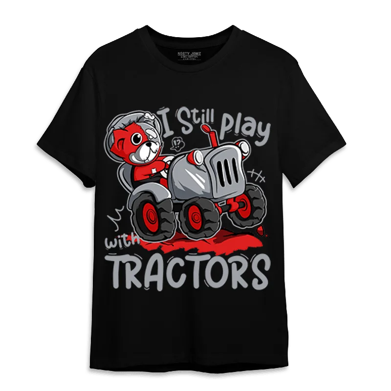 Printed women's T - shirt with a vintage - inspired floral patternNastyJamz Bred Reimagined 4s T Shirt Match Play With Tractors BER Printed women's T - shirt with a vintage - inspired floral patternNastyJamz Bred Reimagined 4s T Shirt Match Play With Tractors BER
