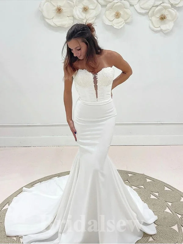 Historical - era - themed wedding dressCharming Plus Size Mermaid Classic Fitted Beach Vintage Long Wedding Dresses WD388 Historical - era - themed wedding dressCharming Plus Size Mermaid Classic Fitted Beach Vintage Long Wedding Dresses WD388