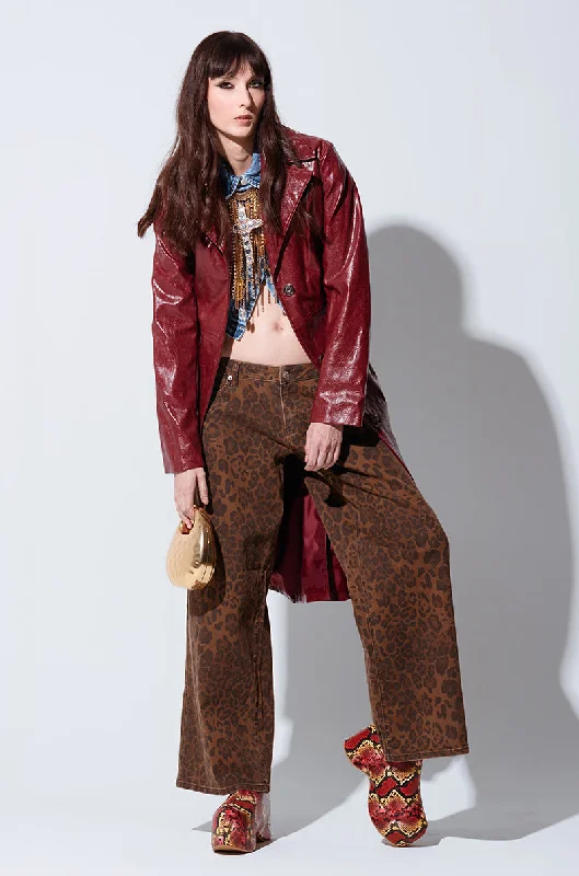 Thermal pants for women in extremely cold weatherCHEETAH GIRL PANT