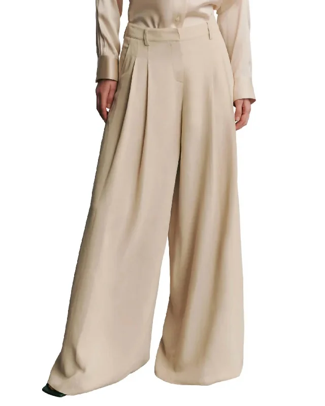 Sequined wide leg jeans for women in a glamorous and party - ready styleDidi Wide Leg Pants In French Oak Sequined wide leg jeans for women in a glamorous and party - ready styleDidi Wide Leg Pants In French Oak