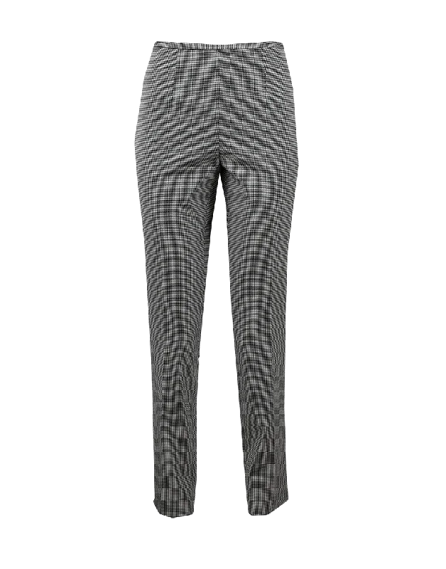 Paisley print pants for women in an exotic styleDogtooth Print Pant