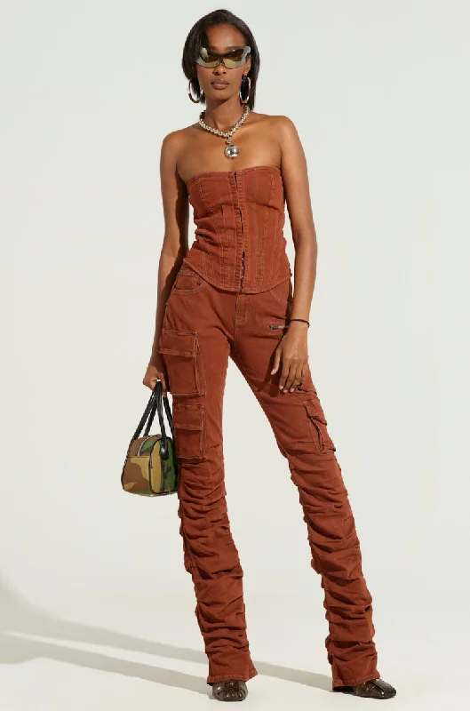 Distressed wide leg jeans for women in a trendy and relaxed styleDOUBLE VISION VINTAGE WASH DENIM PANT Distressed wide leg jeans for women in a trendy and relaxed styleDOUBLE VISION VINTAGE WASH DENIM PANT