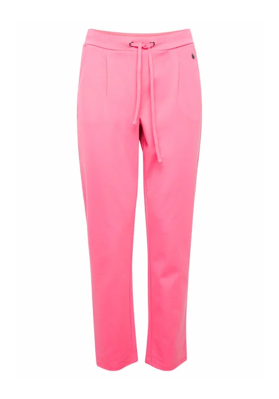 Culottes with side pockets for women in a functional and stylish styleFransa Stretch Jersey Casual Trousers, Candy Pink Culottes with side pockets for women in a functional and stylish styleFransa Stretch Jersey Casual Trousers, Candy Pink