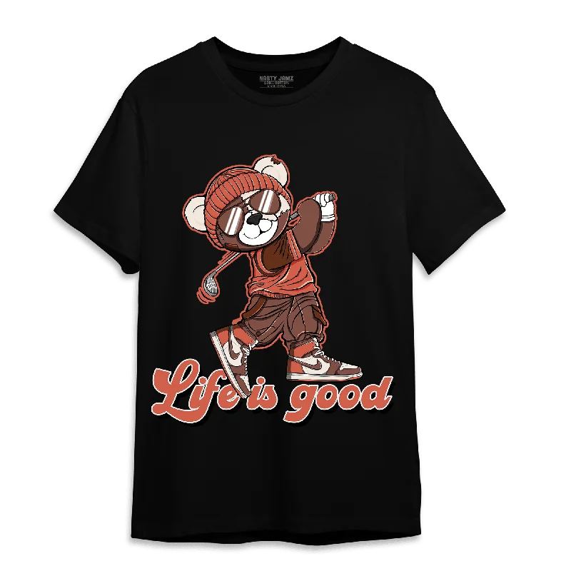 Metallic - threaded women's T - shirt for a touch of glamourNastyJamz High OG Dusted Clay 1s T Shirt Match BER Like Golf Metallic - threaded women's T - shirt for a touch of glamourNastyJamz High OG Dusted Clay 1s T Shirt Match BER Like Golf