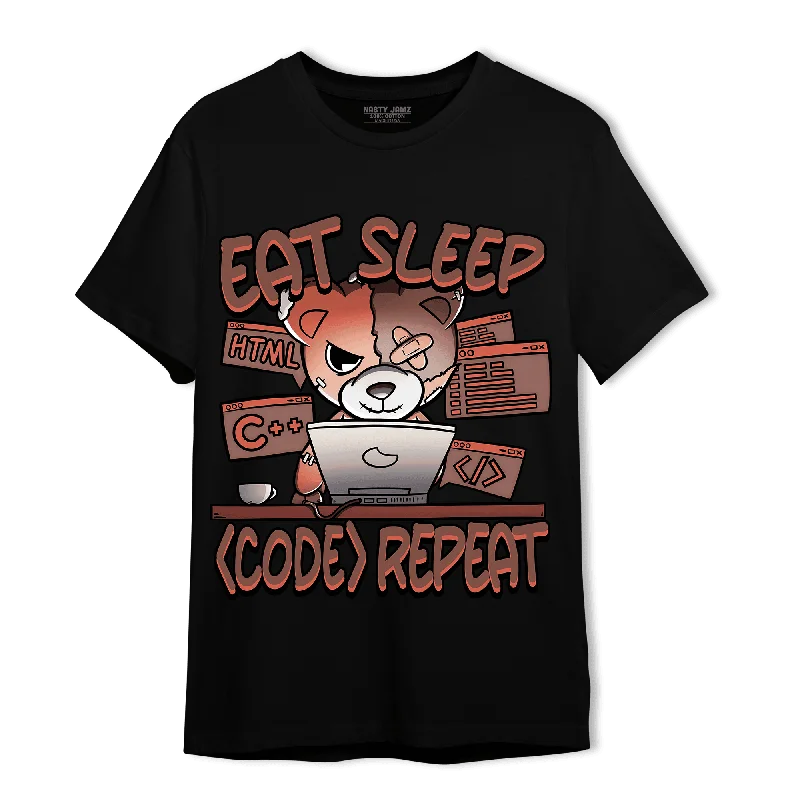 Women's T - shirt with a cropped and boxy fitNastyJamz High OG Dusted Clay 1s T Shirt Match Eat Sleep Code BER Women's T - shirt with a cropped and boxy fitNastyJamz High OG Dusted Clay 1s T Shirt Match Eat Sleep Code BER
