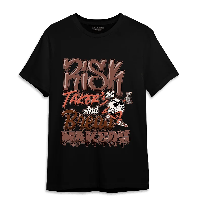Striped women's T - shirt in bright colorsNastyJamz High OG Dusted Clay 1s T Shirt Match Making Our Bread Striped women's T - shirt in bright colorsNastyJamz High OG Dusted Clay 1s T Shirt Match Making Our Bread
