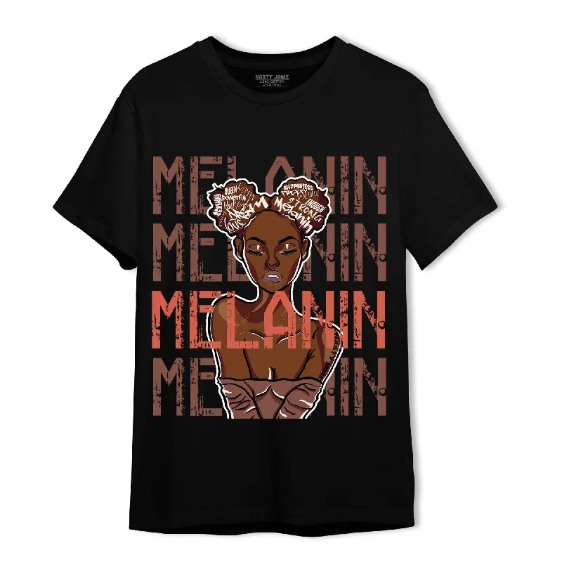Sequined women's T - shirt for a glamorous occasionNastyJamz High OG Dusted Clay 1s T Shirt Match Melanin Girl Sequined women's T - shirt for a glamorous occasionNastyJamz High OG Dusted Clay 1s T Shirt Match Melanin Girl