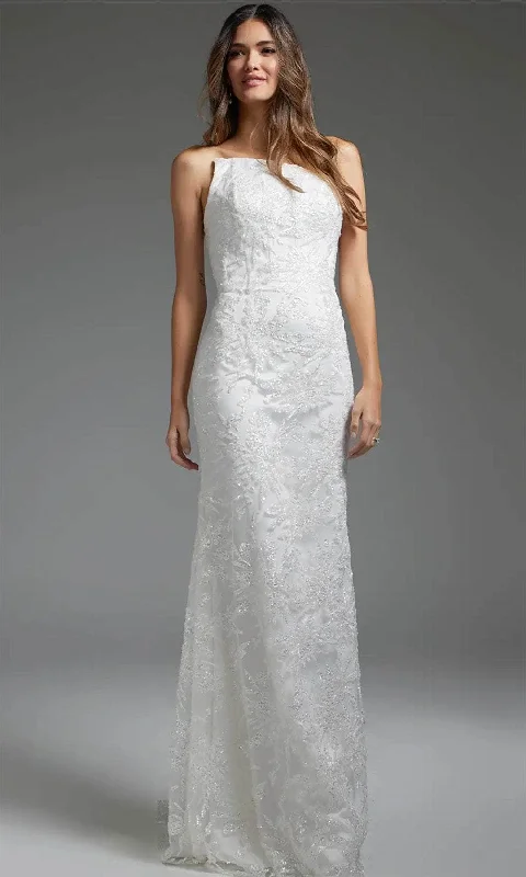 Shrug - included wedding dress for cooler weatherJovani JB40608 - Allover Beaded Asymmetric Bridal Gown Shrug - included wedding dress for cooler weatherJovani JB40608 - Allover Beaded Asymmetric Bridal Gown