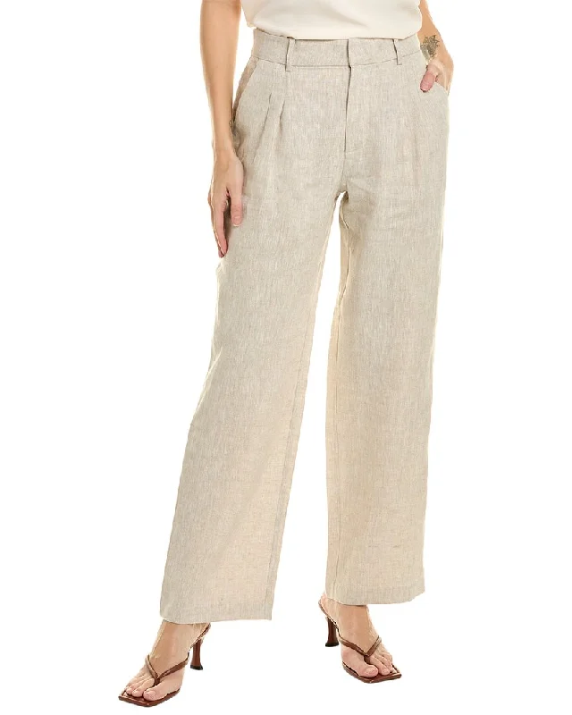 Culottes with side pockets for women in a functional and stylish styleLyra & Co Linen Pant Culottes with side pockets for women in a functional and stylish styleLyra & Co Linen Pant
