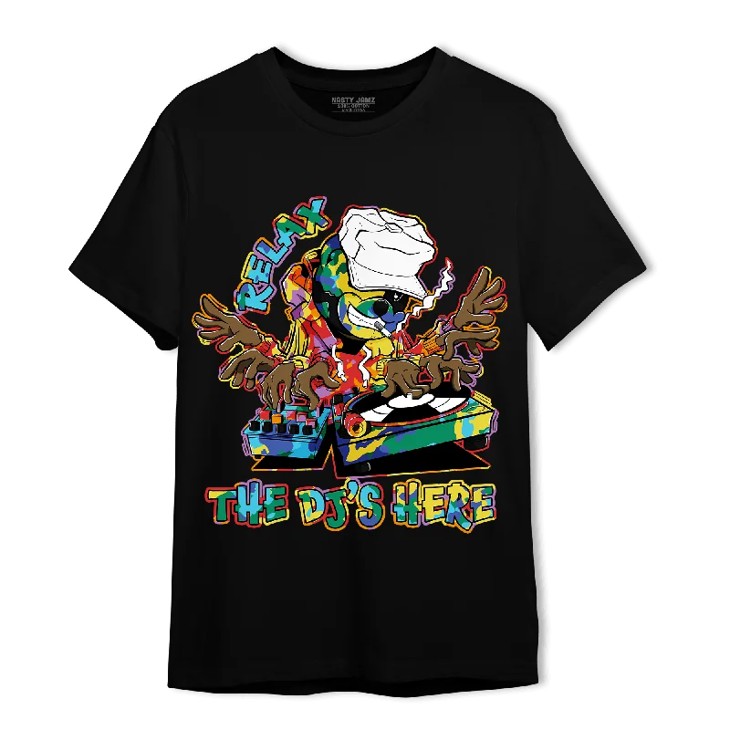 Long - sleeved women's T - shirt with a balloon - sleeve designNastyJamz Mid GS Six Championships 1s T Shirt Match BER The DJ Here Long - sleeved women's T - shirt with a balloon - sleeve designNastyJamz Mid GS Six Championships 1s T Shirt Match BER The DJ Here