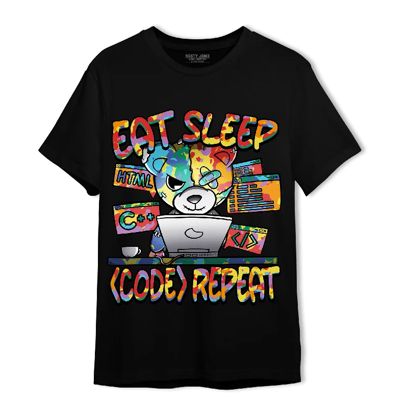 Mock - neck women's T - shirt with a zip - up frontNastyJamz Mid GS Six Championships 1s T Shirt Match Eat Sleep Code BER Mock - neck women's T - shirt with a zip - up frontNastyJamz Mid GS Six Championships 1s T Shirt Match Eat Sleep Code BER