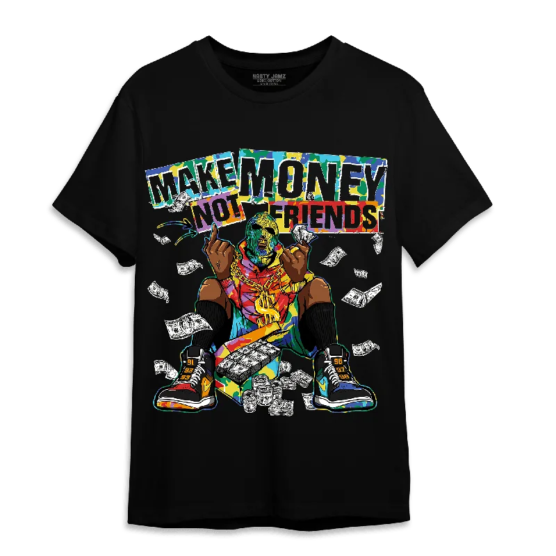 Fuzzy women's T - shirt for a cozy and warm feelNastyJamz Mid GS Six Championships 1s T Shirt Match Make Money Not Friends