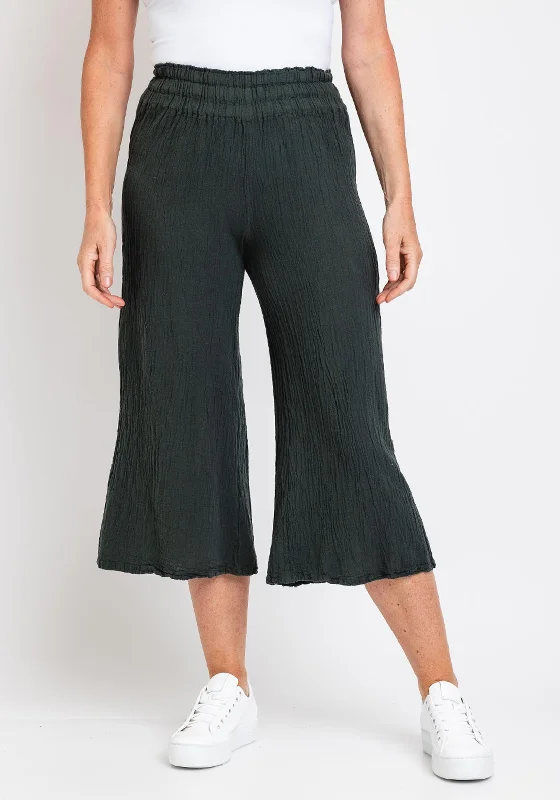 Polyester blend pants for women in durabilityOne Life Emilia Culottes, Juniper
