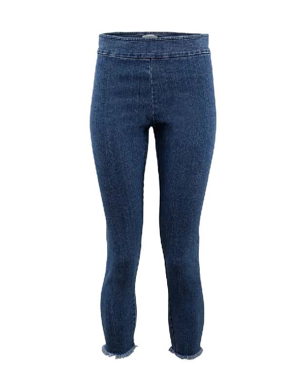 Polyester blend wide leg pants for women in a durable and stylish stylePull On Ankle Pant Polyester blend wide leg pants for women in a durable and stylish stylePull On Ankle Pant