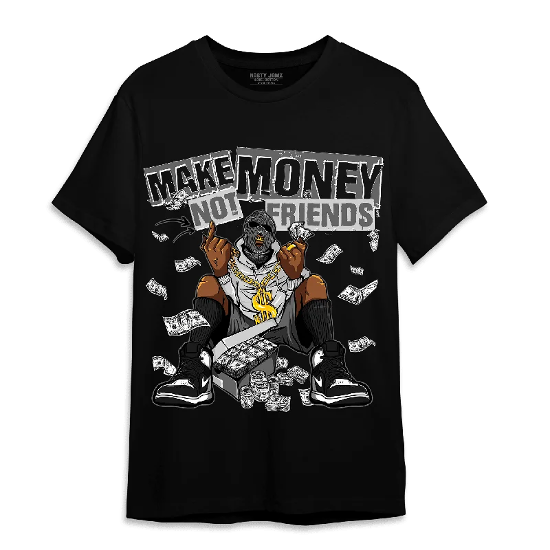 Sequined women's T - shirt for a glamorous occasionNastyJamz Retro High OG Black White 1s T Shirt Match Make Money Not Friends Sequined women's T - shirt for a glamorous occasionNastyJamz Retro High OG Black White 1s T Shirt Match Make Money Not Friends