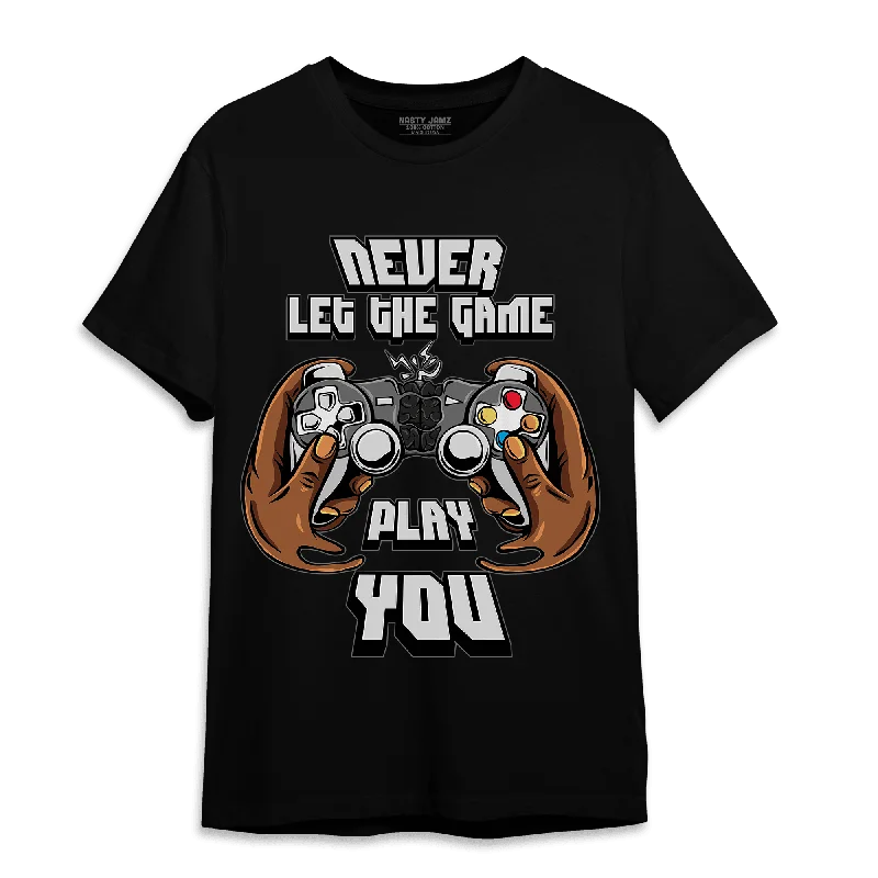 Women's T - shirt with a fringed hem and a tassel - trimmed pocketNastyJamz Retro High OG Black White 1s T Shirt Match The Game Changer Women's T - shirt with a fringed hem and a tassel - trimmed pocketNastyJamz Retro High OG Black White 1s T Shirt Match The Game Changer