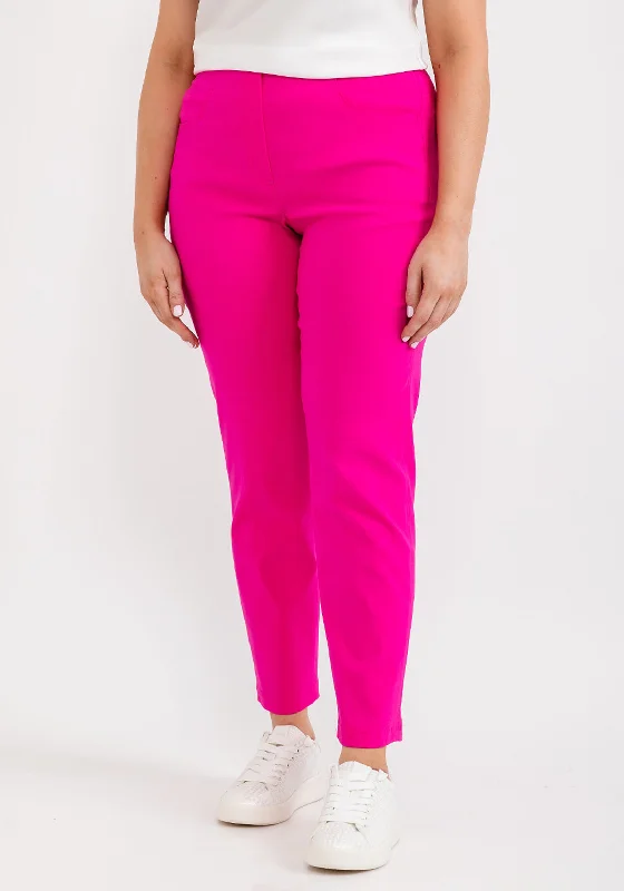 Ripped skinny jeans for women in a edgy styleRobell Bella 09 Slim Cropped Trousers, Cabaret Pink Ripped skinny jeans for women in a edgy styleRobell Bella 09 Slim Cropped Trousers, Cabaret Pink