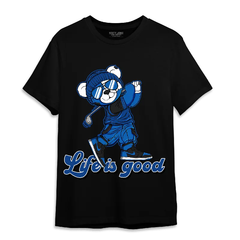 Plaid women's T - shirt for a preppy lookNastyJamz Royal Reimagined 1s T Shirt Match BER Like Golf Plaid women's T - shirt for a preppy lookNastyJamz Royal Reimagined 1s T Shirt Match BER Like Golf