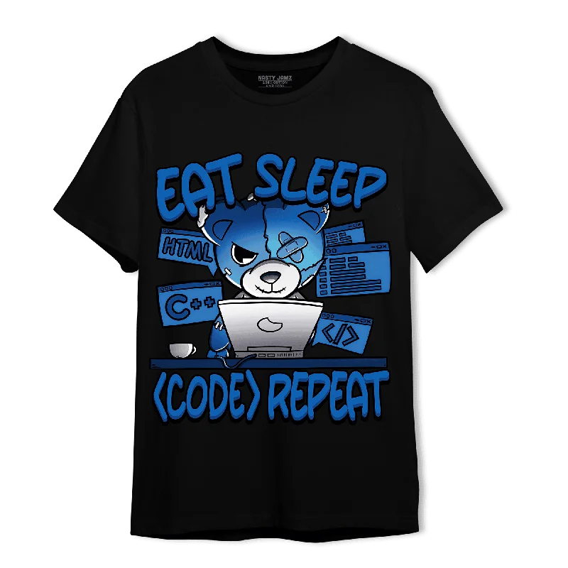Fuzzy women's T - shirt with a hoodNastyJamz Royal Reimagined 1s T Shirt Match Eat Sleep Code BER Fuzzy women's T - shirt with a hoodNastyJamz Royal Reimagined 1s T Shirt Match Eat Sleep Code BER