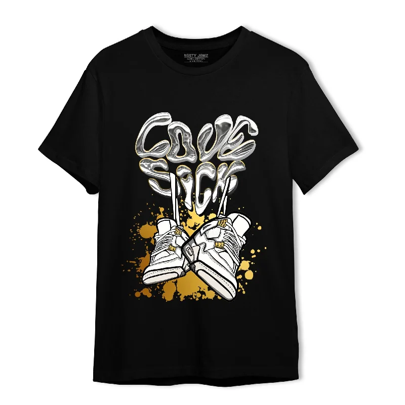 Mock neck women's T - shirt for a modern twistNastyJamz Sail 4s T Shirt Match Sneaker Love Sick Mock neck women's T - shirt for a modern twistNastyJamz Sail 4s T Shirt Match Sneaker Love Sick