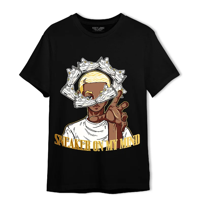 Women's button - down T - shirt in a classic styleNastyJamz Sail 4s T Shirt Match Sneaker On My Mind