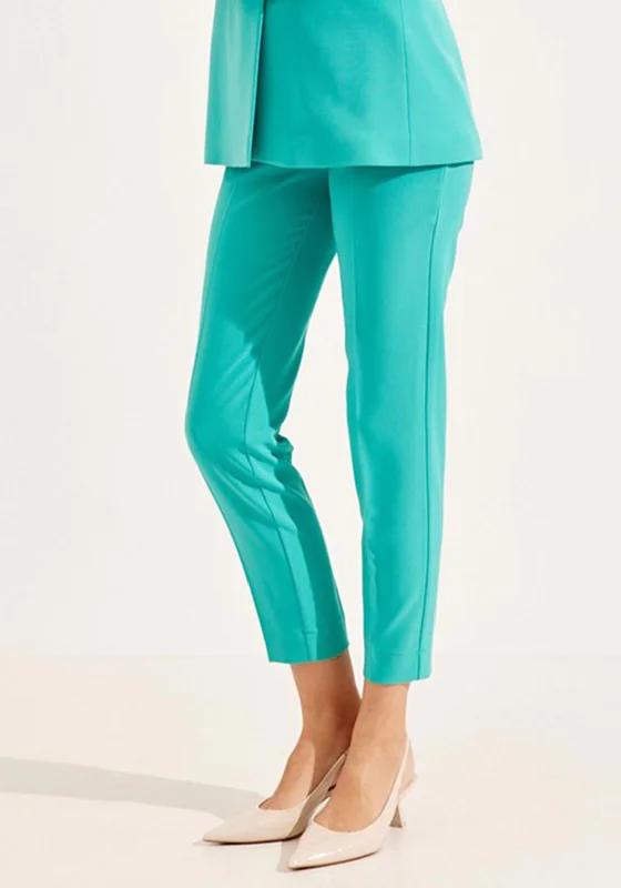 Printed harem pants for women in bohemian styleSetre Slim Leg Tailored Trousers, Turquoise Printed harem pants for women in bohemian styleSetre Slim Leg Tailored Trousers, Turquoise