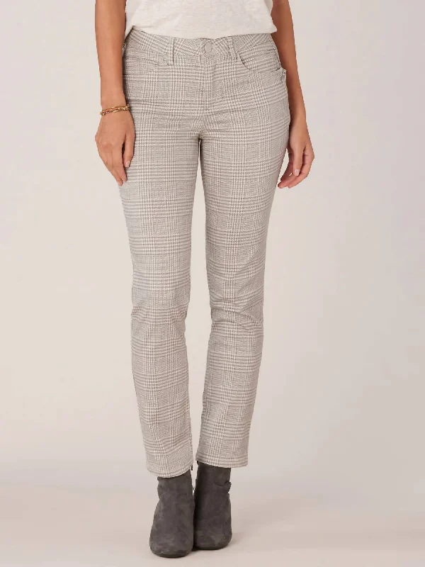 Linen blend wide leg jeans for women in a breezy and natural styleSide Zip Vintage Skinny Pant In Grey Multi Linen blend wide leg jeans for women in a breezy and natural styleSide Zip Vintage Skinny Pant In Grey Multi