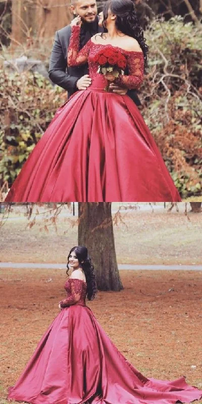 Glamorous mermaid - style wedding dressSimple wedding dresses red with lace wedding dresses long sleeves prom dresses 2021 cg16416 Glamorous mermaid - style wedding dressSimple wedding dresses red with lace wedding dresses long sleeves prom dresses 2021 cg16416