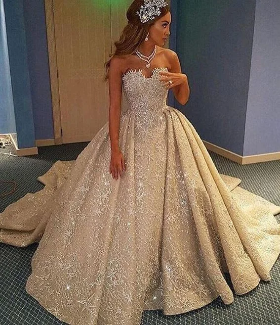 Plus - size A - line wedding dress for a comfortable fitsparkly champagne wedding dresses, long wedding dresses, bridal gown prom Dress for Bride cg20537 Plus - size A - line wedding dress for a comfortable fitsparkly champagne wedding dresses, long wedding dresses, bridal gown prom Dress for Bride cg20537