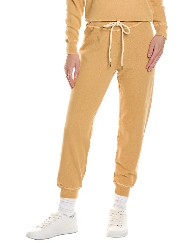 Lightweight track pants for women in sportsTHE GREAT Cropped Sweatpant