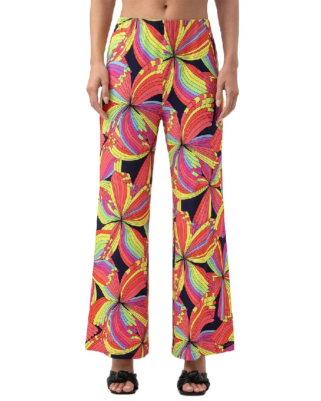 Corduroy wide leg pants for women in fallTrina Turk Atoll Pant