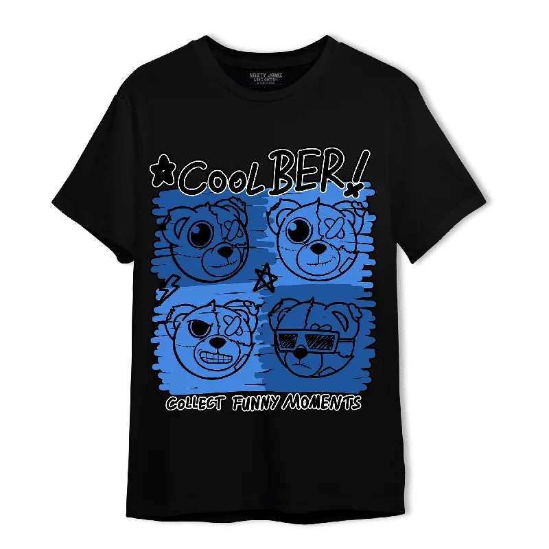 Long - length women's T - shirt with a hood and a drawstringNastyJamz University Blue Toe 1s T Shirt Match Cool BER Long - length women's T - shirt with a hood and a drawstringNastyJamz University Blue Toe 1s T Shirt Match Cool BER