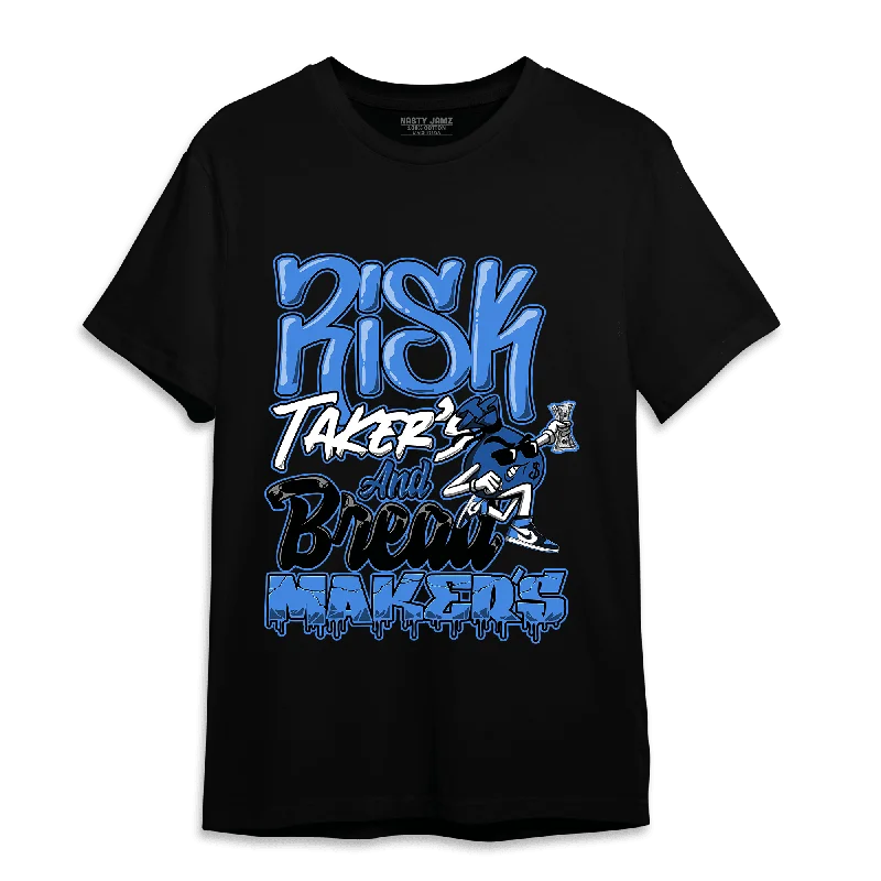 Women's cotton blend T - shirt with a soft feelNastyJamz University Blue Toe 1s T Shirt Match Making Our Bread Women's cotton blend T - shirt with a soft feelNastyJamz University Blue Toe 1s T Shirt Match Making Our Bread