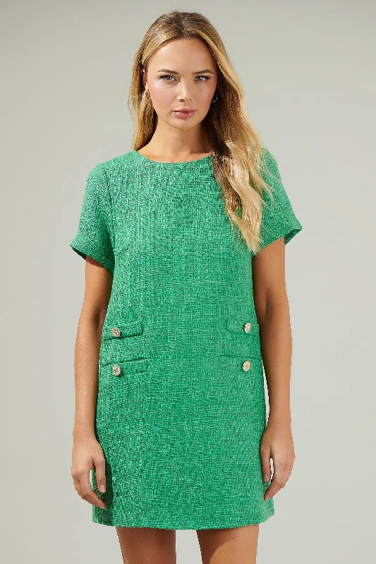 Tube Dresses with Beaded Waistband for Ladies' Simple and Chic StyleKury Tweed Mini Dress Tube Dresses with Beaded Waistband for Ladies' Simple and Chic StyleKury Tweed Mini Dress