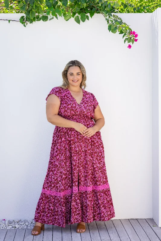 Short Dresses with Sequined Accents for Ladies' Night OutLouisa Maxi Dress in Desert Rose Short Dresses with Sequined Accents for Ladies' Night OutLouisa Maxi Dress in Desert Rose
