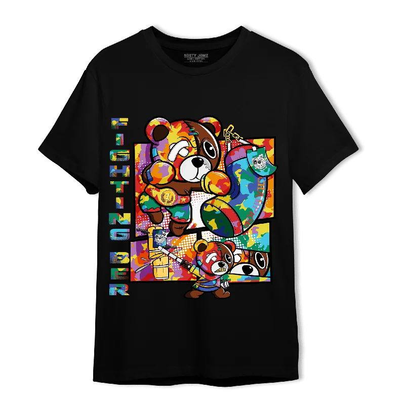 Oversized women's T - shirt with a slouchy fitNastyJamz Mid GS Six Championships 1s T Shirt Match BER Fighting Boxing Oversized women's T - shirt with a slouchy fitNastyJamz Mid GS Six Championships 1s T Shirt Match BER Fighting Boxing