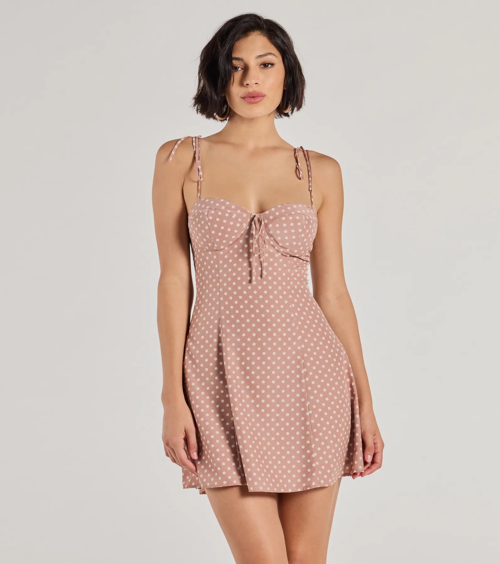 Dresses with Sequined Dots for Ladies' Playful and Sultry LookPerfectly Poised Sweetheart Polka Dot A-Line Dress Dresses with Sequined Dots for Ladies' Playful and Sultry LookPerfectly Poised Sweetheart Polka Dot A-Line Dress