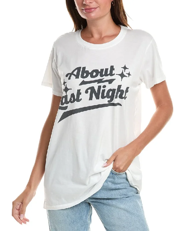 Fitted women's T - shirt to show off curvesRecycled Karma About Last Night Boyfriend Tee Fitted women's T - shirt to show off curvesRecycled Karma About Last Night Boyfriend Tee
