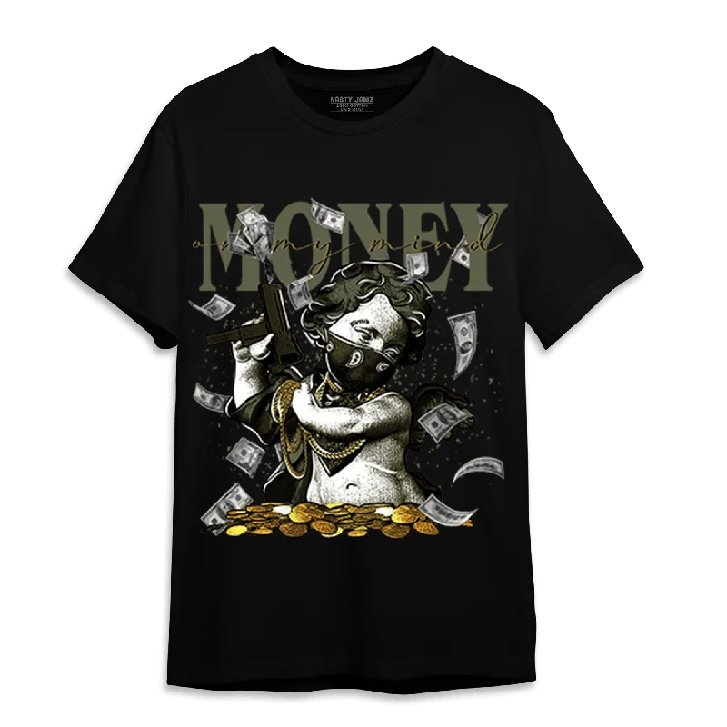 Plaid women's T - shirt for a preppy lookNastyJamz SE Craft Medium Olive 4s T Shirt Match Money On My Mine Gang Plaid women's T - shirt for a preppy lookNastyJamz SE Craft Medium Olive 4s T Shirt Match Money On My Mine Gang