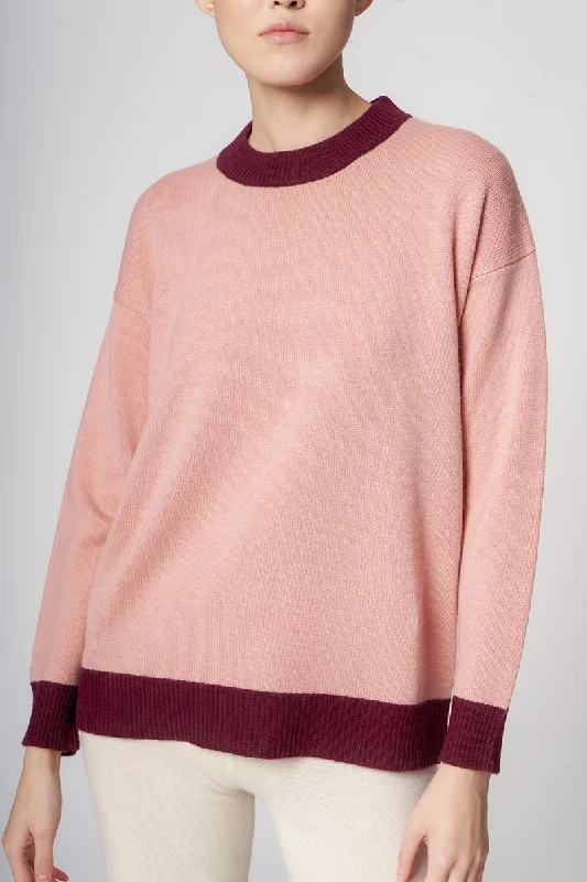 Cable knit women's T - shirt with a shawl collarSTEEL Top