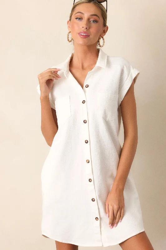 Dresses with Sequined Hearts and Ruffled Hem and Satin and Lace Combo and Bow at the Waist for Ladies' Romantic and Sweet LookStop & Stare White Denim Button Front Mini Dress Dresses with Sequined Hearts and Ruffled Hem and Satin and Lace Combo and Bow at the Waist for Ladies' Romantic and Sweet LookStop & Stare White Denim Button Front Mini Dress