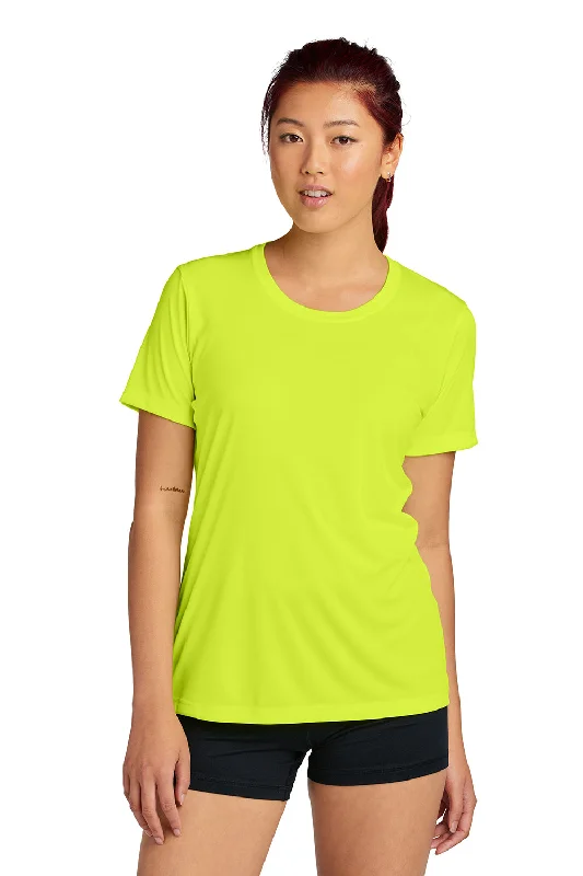 Long - sleeved women's T - shirt with a bell - sleeve designSport-Tek Womens Competitor Moisture Wicking Short Sleeve Crewneck T-Shirt - Neon Yellow Long - sleeved women's T - shirt with a bell - sleeve designSport-Tek Womens Competitor Moisture Wicking Short Sleeve Crewneck T-Shirt - Neon Yellow